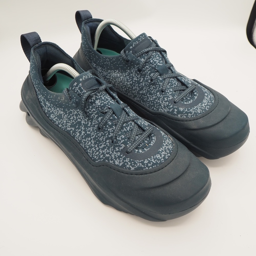 Crocs Echo Surge Sneakers Mens 11 Blue Knit Slip On Athletic Comfort Shoes
